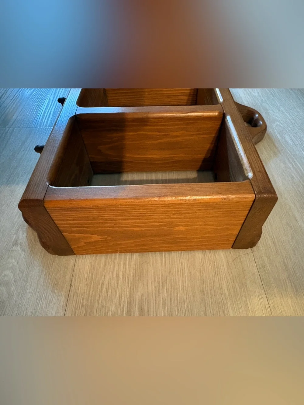 Cottagecore Wooden Heart Wall Shelf - Brown
